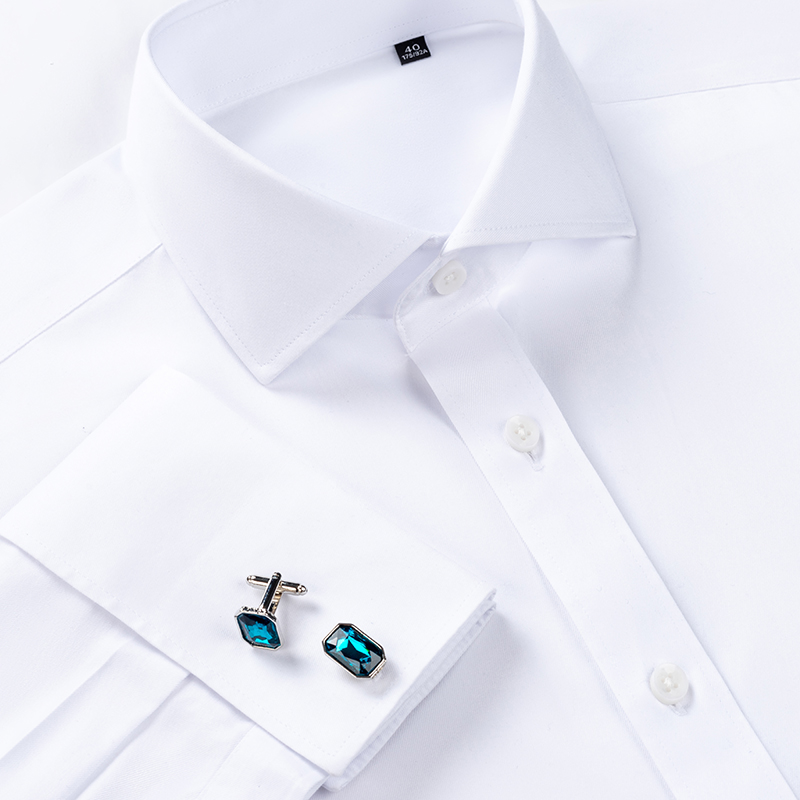 Men Formal Wear Shirts - High-end 200 4-Strand Yarn 100% Cotton
