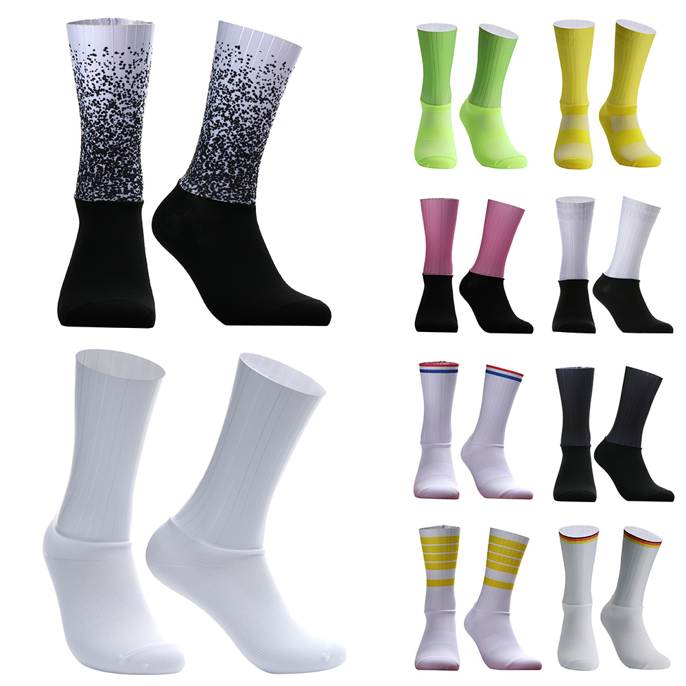Sock Garter Men - Anti Slip Silicone Summer Aero Socks