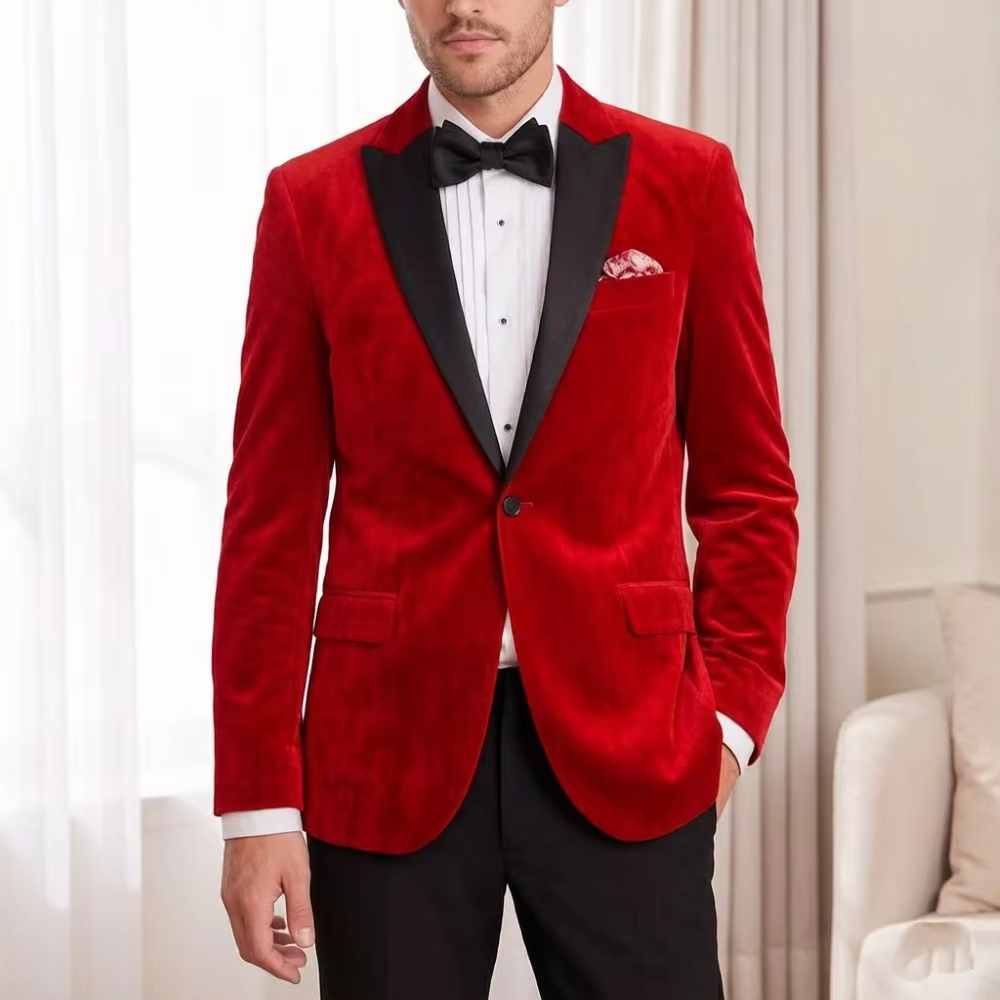 Velvet Formal Suits for Men Sl - Men'S Formal Wear For Reception review and price