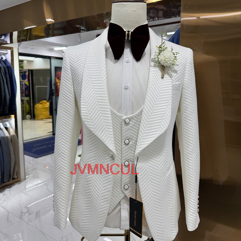Men's Modern 3 Piece Suit Slim - Men'S Formal Wear For Reception review and price