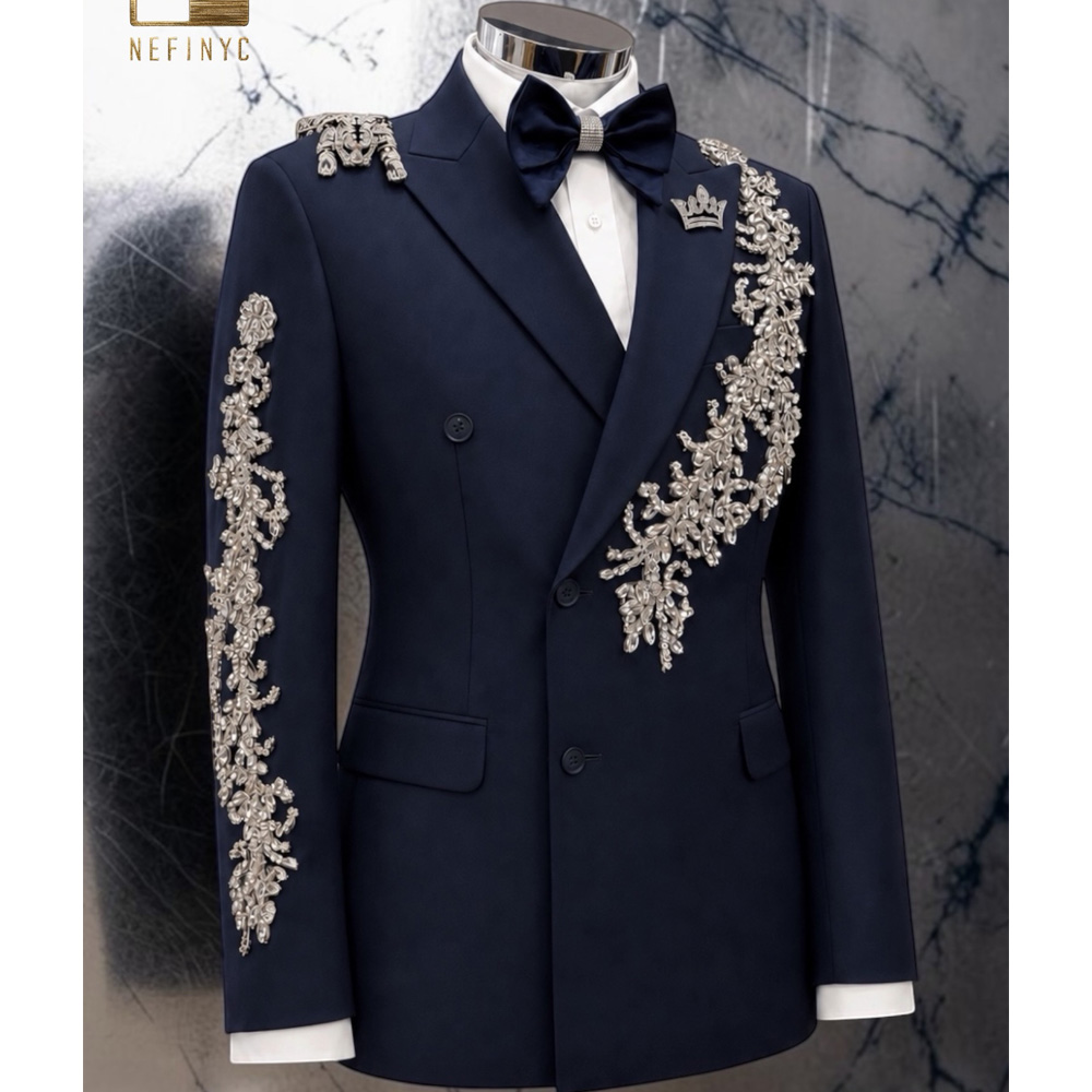 Unique Design Beaded Stones Su - Unique Men'S Formal Wear review and price
