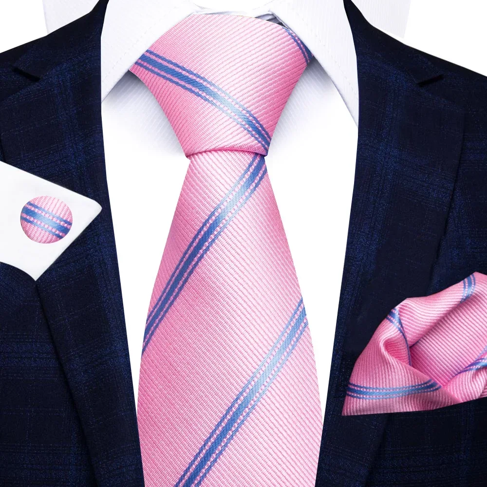 High-grade Polyester Silk Tie  - Men Formal Wear With Scarf review and price