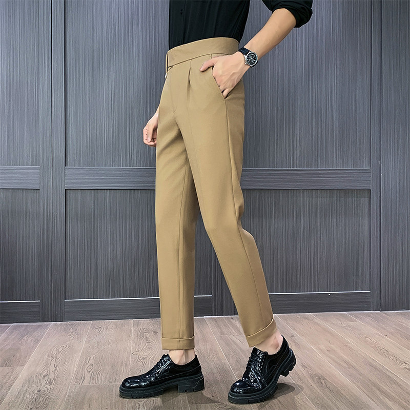 Naples High Waist Straight Pan - Men Formal Wear Top review and price