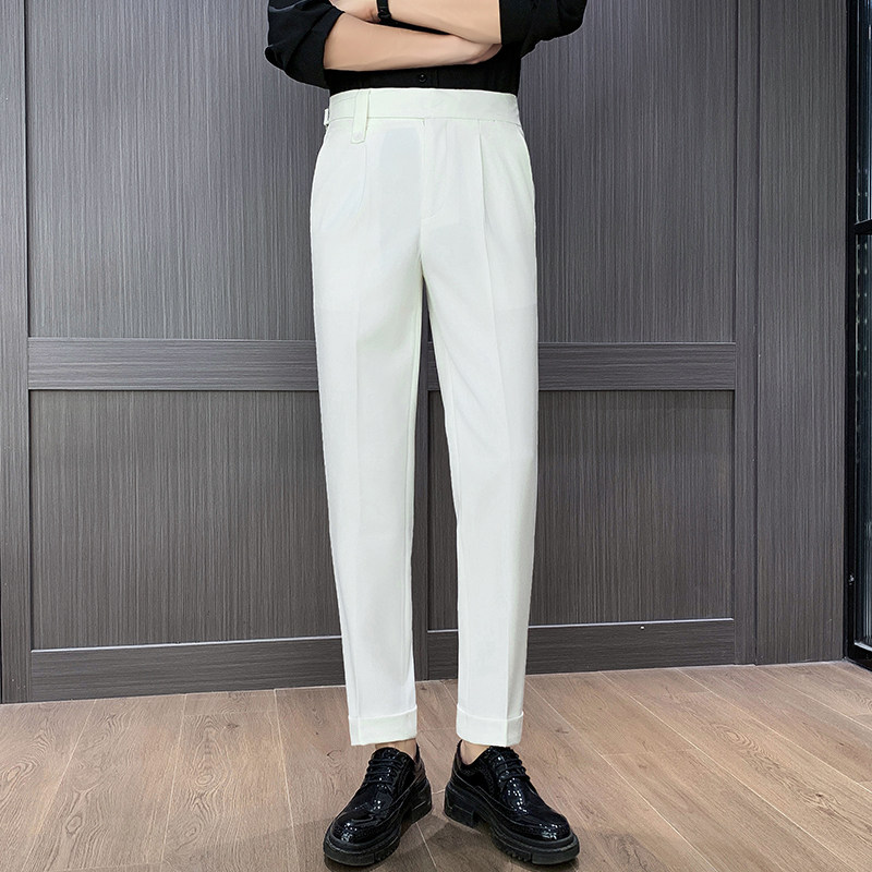 Naples High Waist Straight Pan - Men Formal Wear Top review and price