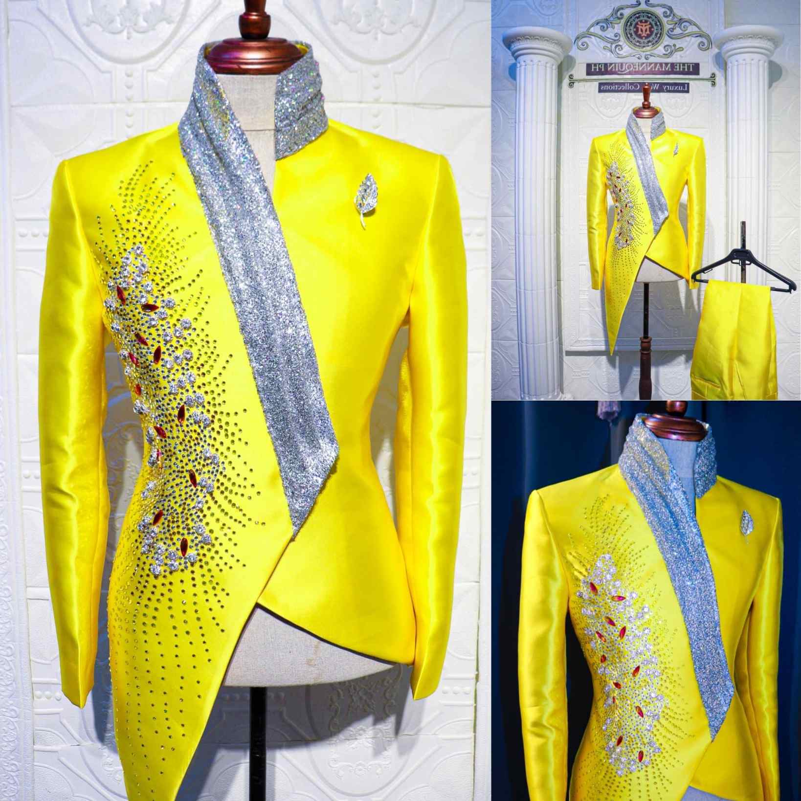 Fashion Yellow Wedding Tuxedos - Unique Men'S Formal Wear review and price