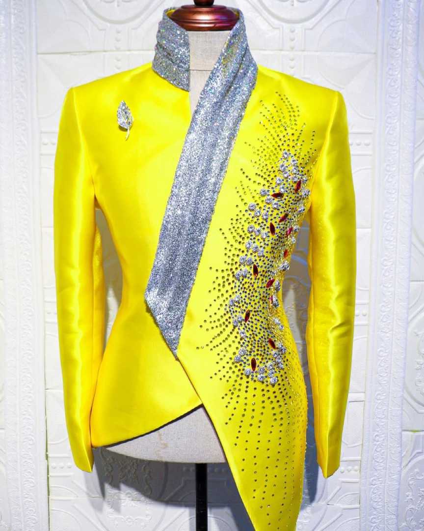 Fashion Yellow Wedding Tuxedos - Unique Men'S Formal Wear review and price