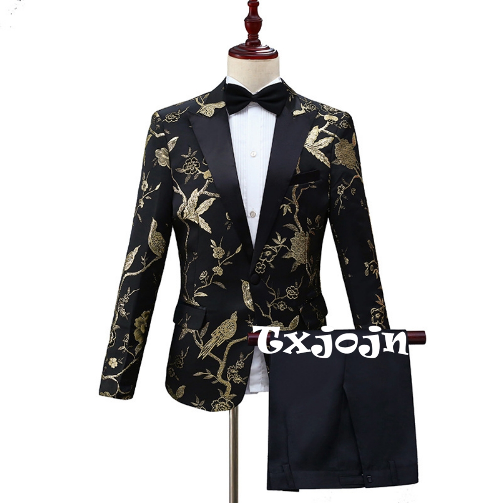 2026 New Exquisite Jacquard Su - Men Formal Wear Outfits review and price
