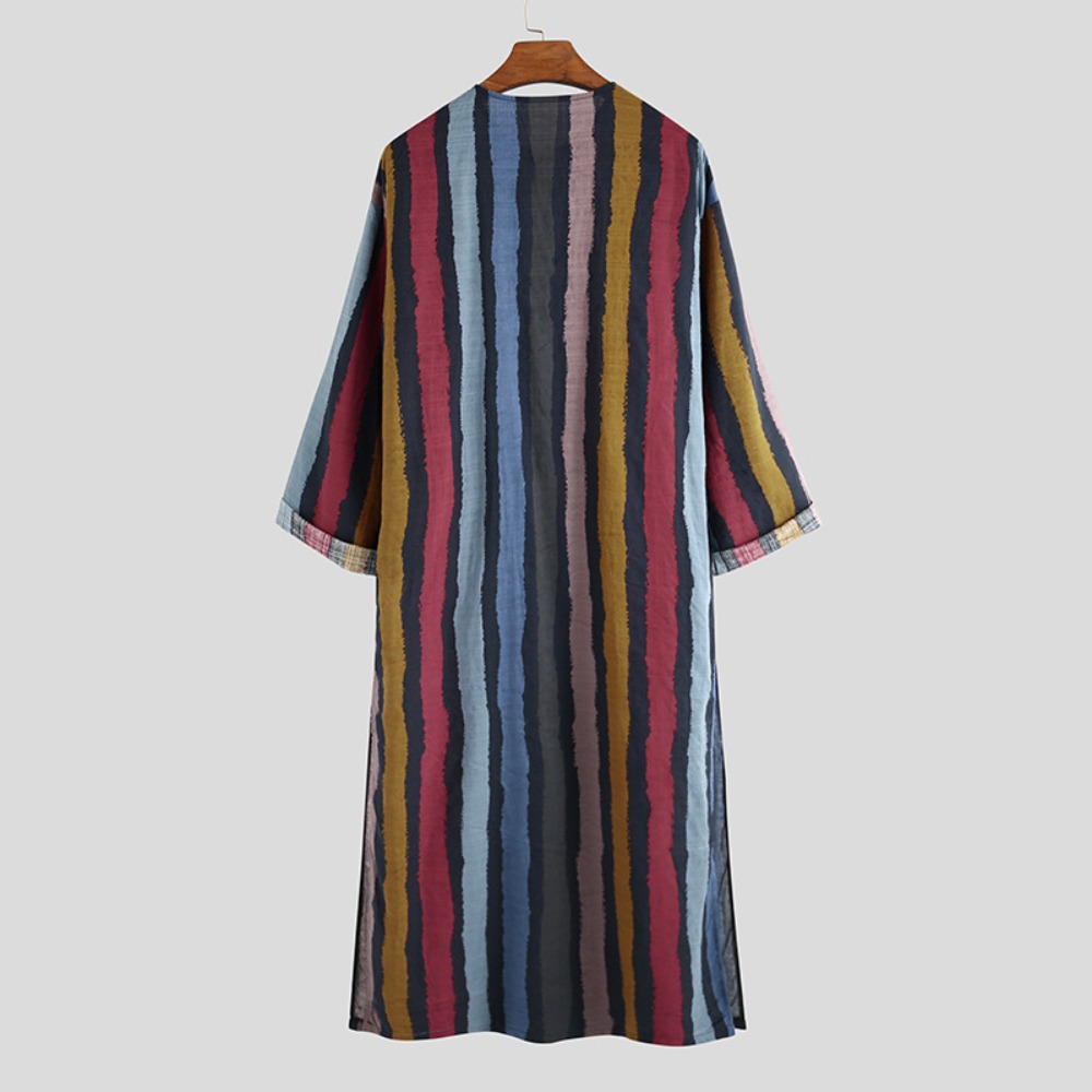 2026 New Striped Printed Musli - Men Formal Wear Shirts review and price