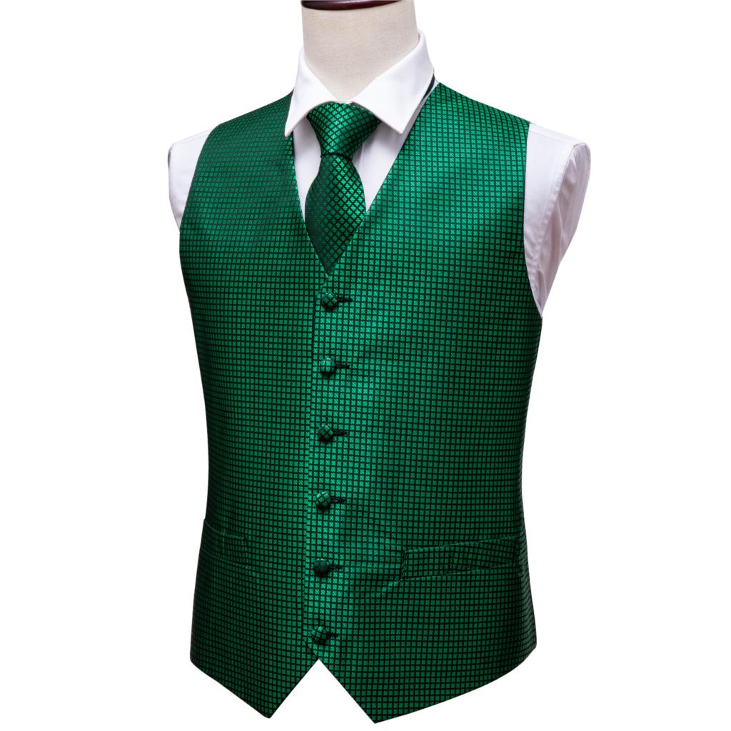 Green Suit Vest Men Paisley Wa - Formal Vest Waistcoat review and price