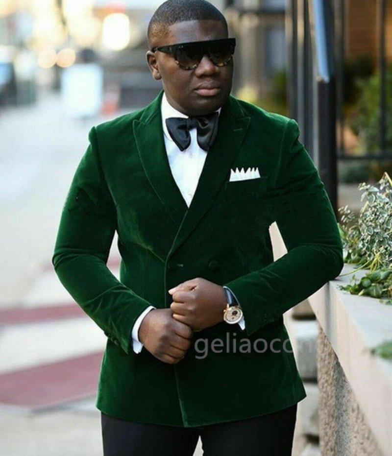 XS-6XL Velvet Wedding Men Suit - Men Formal Wear Top review and price