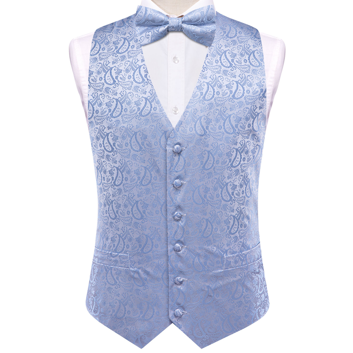 Men's Formal Tuxedo Vest - Pai - Formal Vest Waistcoat review and price