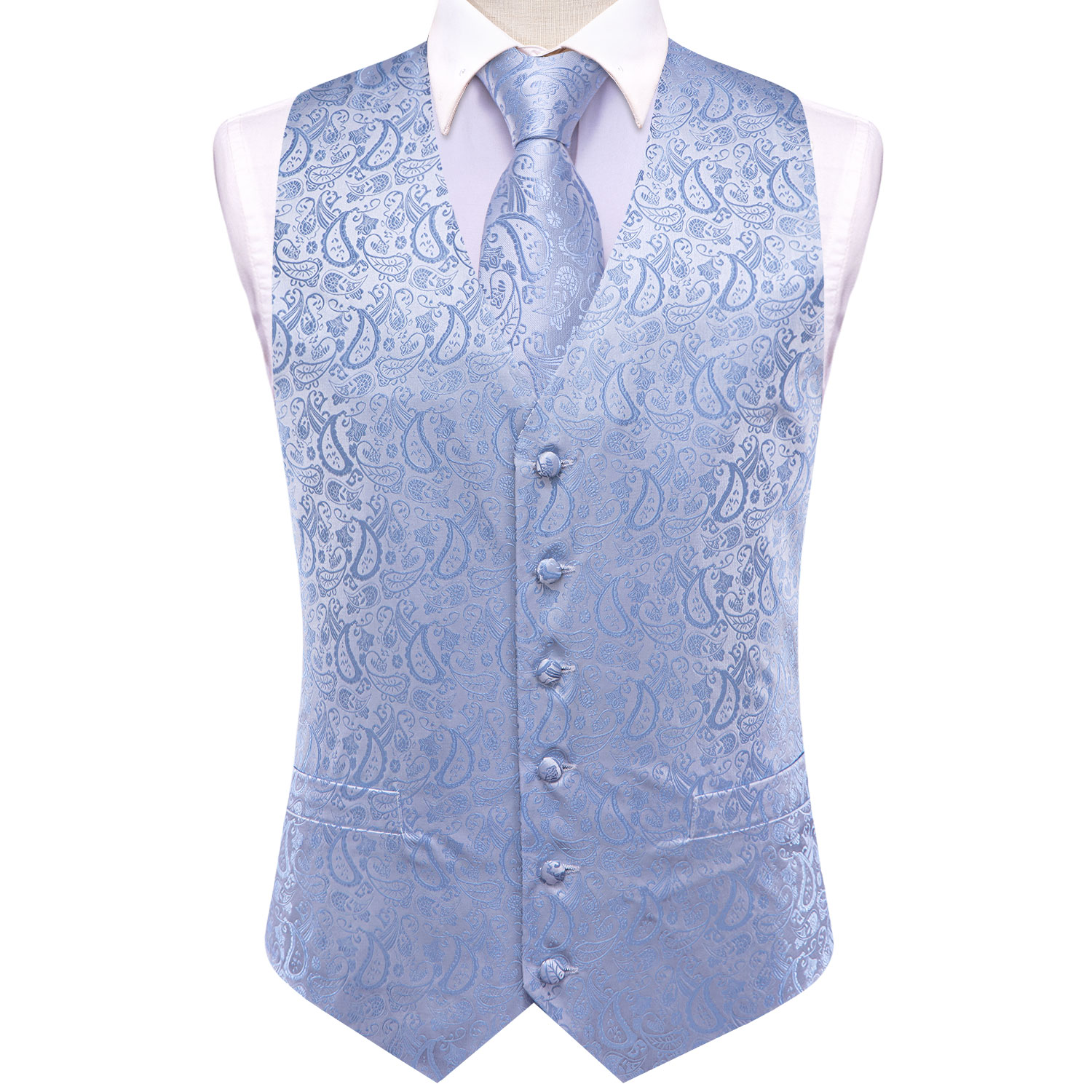 Men's Formal Tuxedo Vest - Pai - Formal Vest Waistcoat review and price