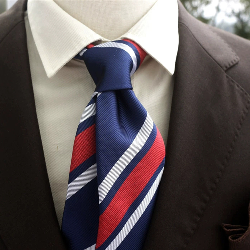 New Trendy Navy Brown Neckties - Men Formal Wear Shirts review and price
