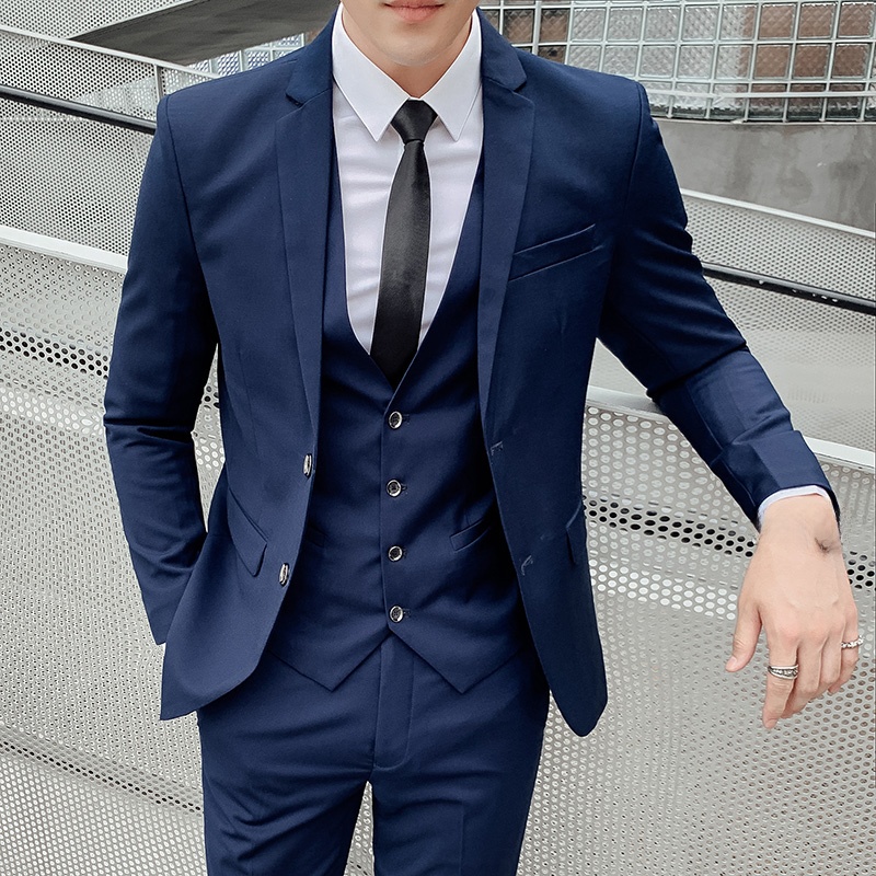 Wedding Suit Three-Piece Set M - Men'S Urban Formal Wear review and price