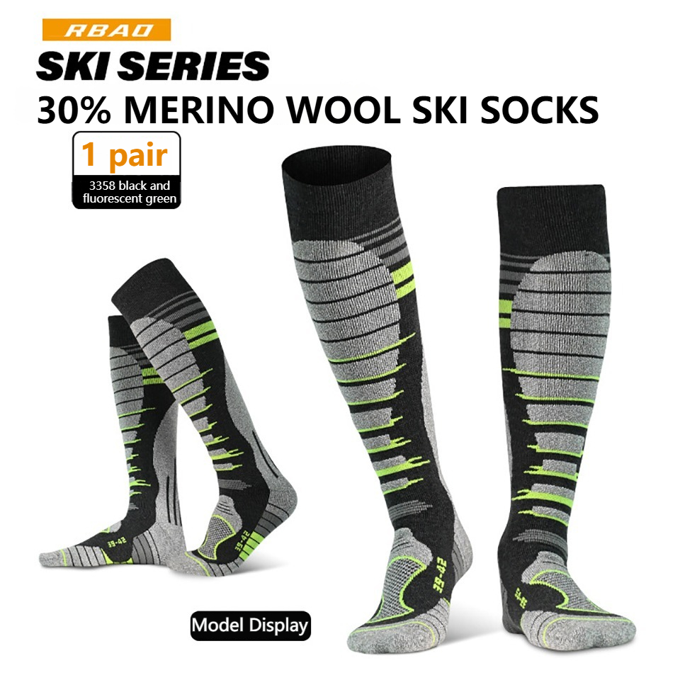 GTUBIKE Merino Wool Ski Socks, - Sock Garter Men review and price