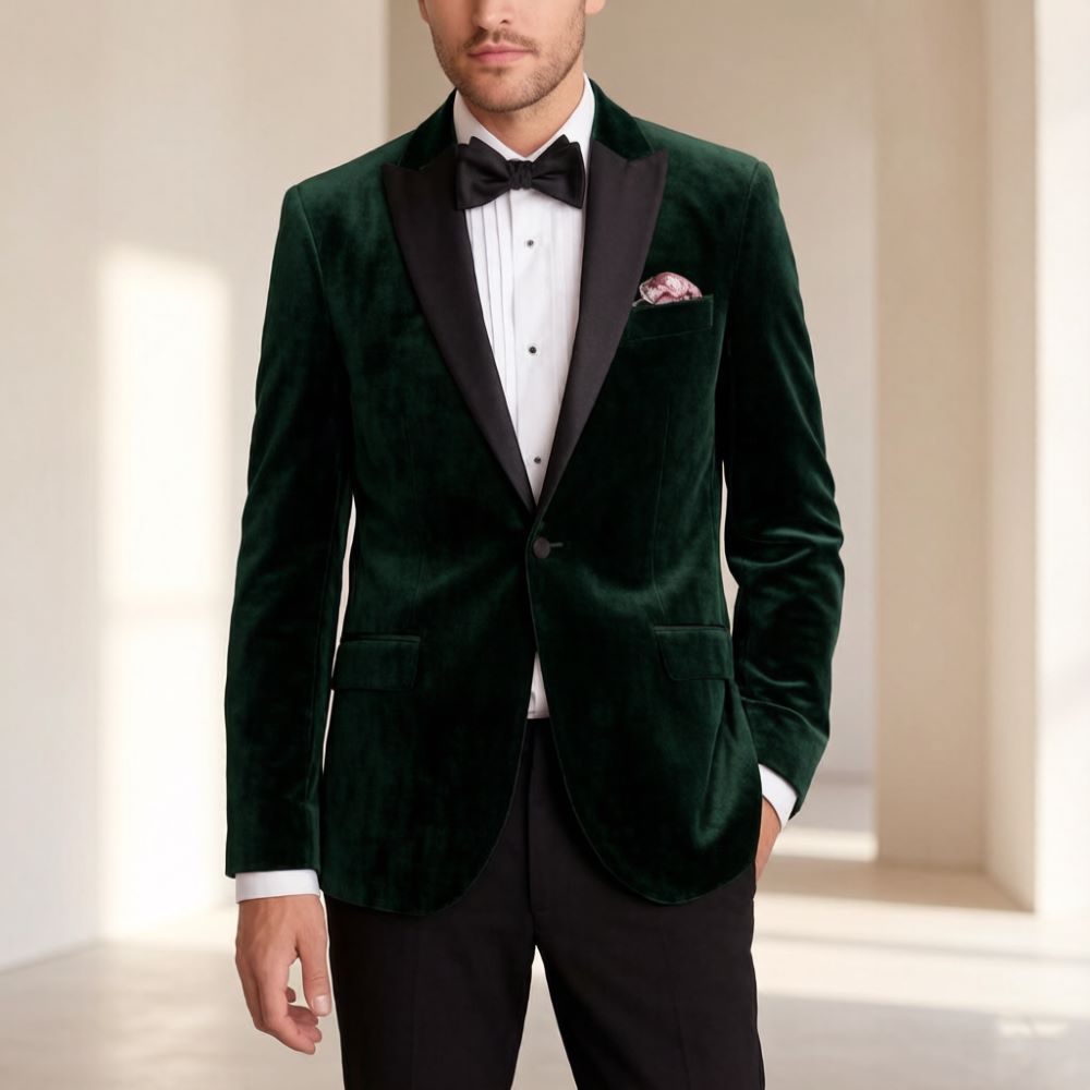 Velvet Formal Suits for Men Sl - Men'S Formal Wear For Reception review and price