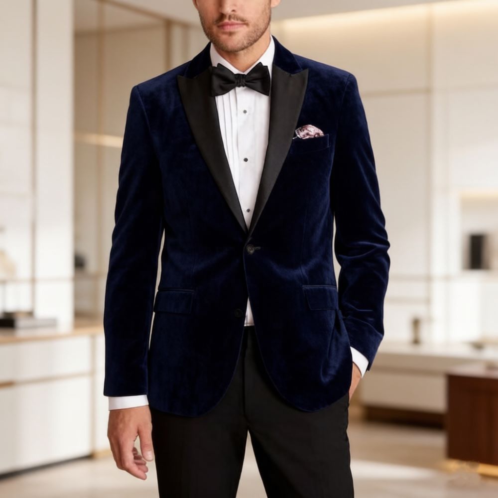 Velvet Formal Suits for Men Sl - Men'S Formal Wear For Reception review and price