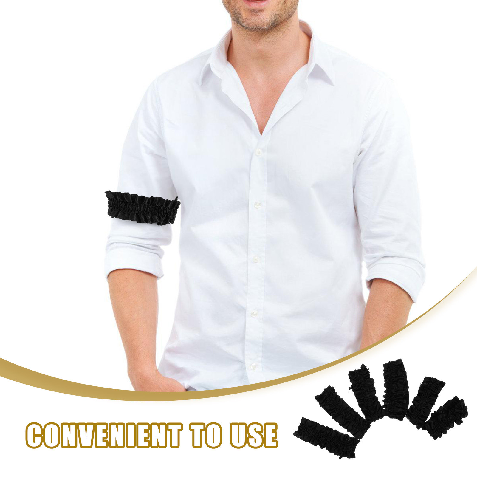 3Pairs Men Shirt Sleeve Garter - Men Formal Wear Shirts review and price
