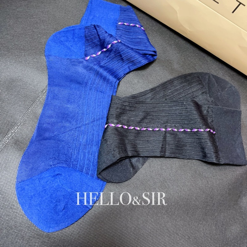 Male Dress Socks Blue Black Fo - Men Formal Party Wear Dress review and price