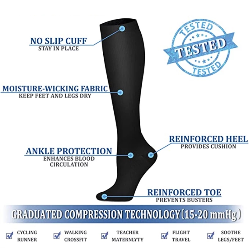 S-XXL Compression Socks Men Wo - Sock Garter Men review and price