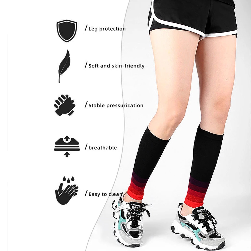 1Pair Calf Compression Sleeve  - Sock Garter Men review and price